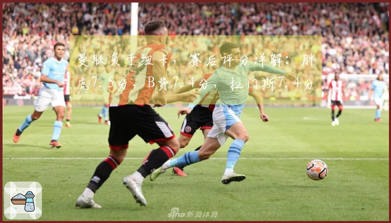 曼联负于纽卡，赛后评分详解：胖虎7.5分，B费7.4分，拉门斯7.4分